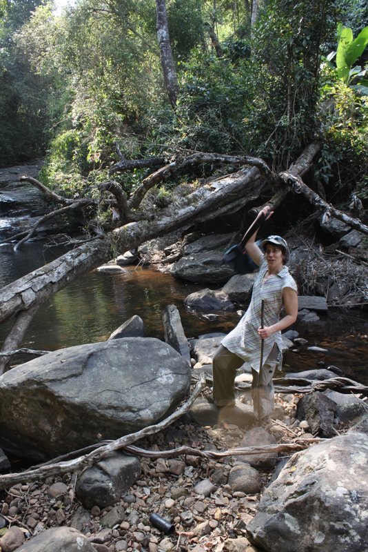 India 2010 - Coorg - Honey Valley - Trek to the Swimming Hole